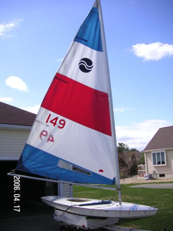 Super Sunfish Sailboat by AMF Alcort