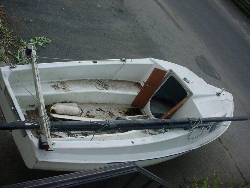 Mystery Sailboat 4 Sailboat by M Vela